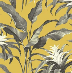 Stacy Garcia Home Palma Peel & Stick Wallpaper - Yellow