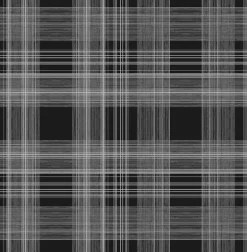 Stacy Garcia Home Rad Plaid Peel & Stick Wallpaper - Black