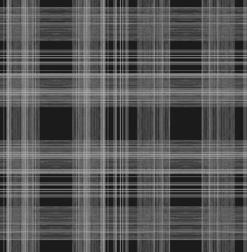 Stacy Garcia Home Rad Plaid Peel & Stick Wallpaper - Black