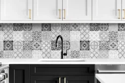 Stacy Garcia Home Tilework Peel & Stick Wallpaper - Grey
