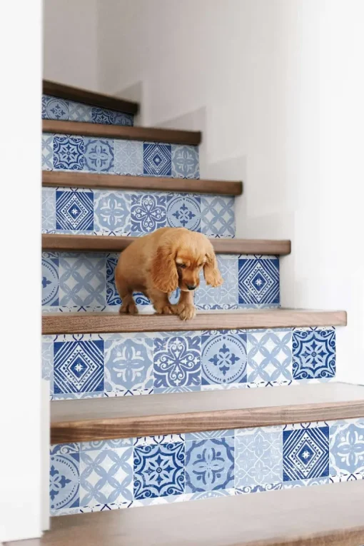 Stacy Garcia Home Tilework Peel & Stick Wallpaper - Blue