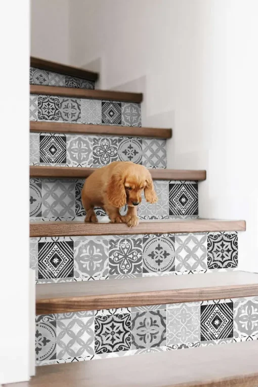 Stacy Garcia Home Tilework Peel & Stick Wallpaper - Grey