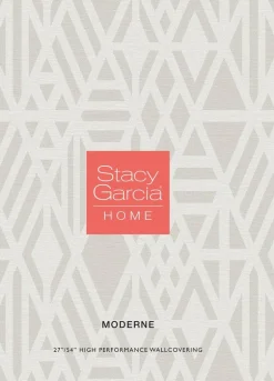 Stacy Garcia Moderne Convergence Wallpaper - Teal