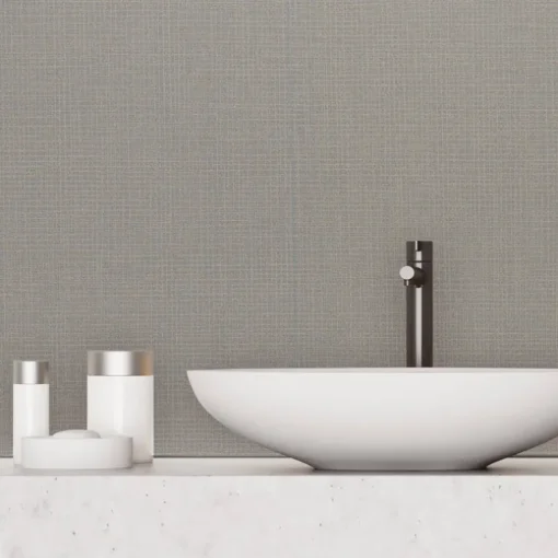 Stacy Garcia Moderne Randing Weave Wallpaper - Dark Gray