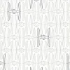 Star Wars Tie Fighter Peel & Stick Wallpaper - Black & White