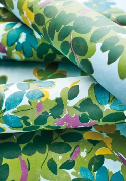 Thibaut Canopy Central Park Wallpaper - Sky Blue