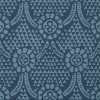 Thibaut Canopy Chamomile Wallpaper - Navy Blue