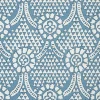 Thibaut Canopy Chamomile Wallpaper - Blue & White
