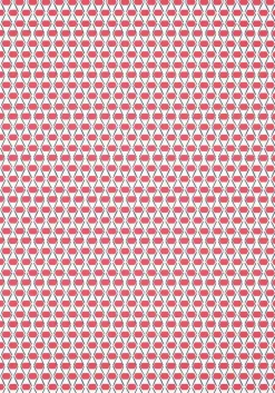 Thibaut Canopy Denver Wallpaper - Pink & Blue
