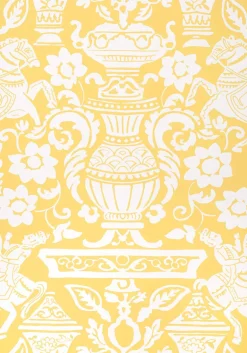 Thibaut Canopy Galway Wallpaper - Yellow