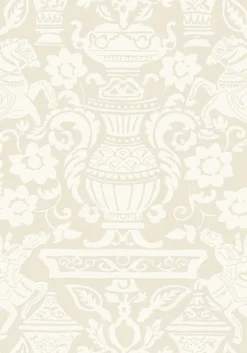Thibaut Canopy Galway Wallpaper - Beige