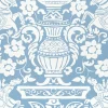 Thibaut Canopy Galway Wallpaper - Blue
