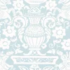 Thibaut Canopy Galway Wallpaper - Spa Blue