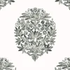 Thibaut Canopy Ridgefield Wallpaper - Grey