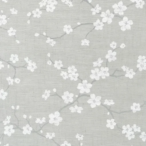 Thibaut Dynasty Sakura Wallpaper - Grey