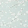 Thibaut Dynasty Sakura Wallpaper - Aqua