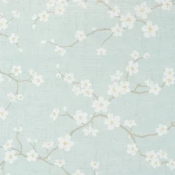 Thibaut Dynasty Sakura Wallpaper - Aqua