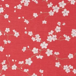 Thibaut Dynasty Sakura Wallpaper - Red