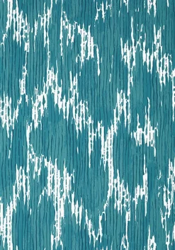 Thibaut Eden Maverick Wallpaper - Teal