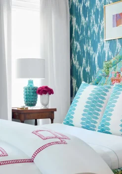 Thibaut Eden Maverick Wallpaper - Teal