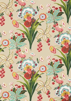 Thibaut Eden Pasadena Wallpaper - Cream