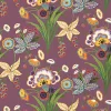 Thibaut Eden Pasadena Wallpaper - Plum