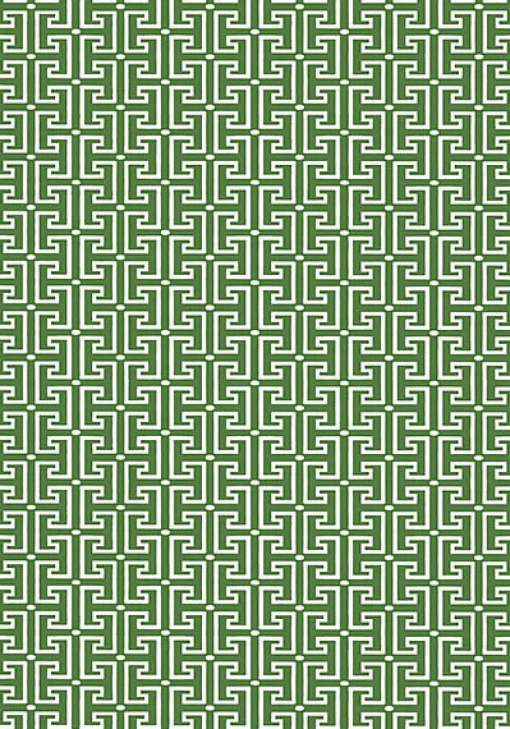 Thibaut Eden T-Square Wallpaper - Emerald Green