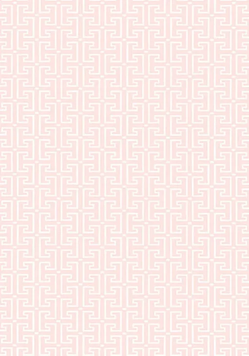 Thibaut Eden T-Square Wallpaper - Light Pink