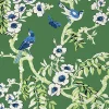 Thibaut Eden Yukio Wallpaper - Green