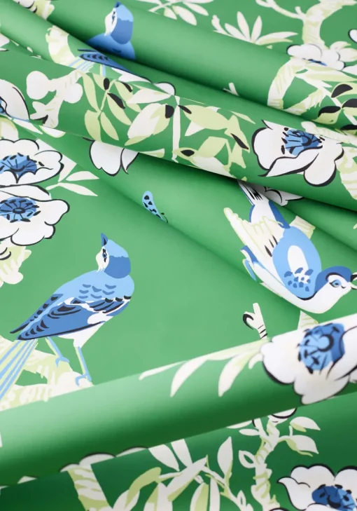 Thibaut Eden Yukio Wallpaper - Green