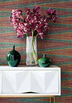 Thibaut Mesa Moab Weave Wallpaper - Sunbaked