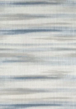 Thibaut Modern Resource 3 Equinox Wallpaper - Blue & Beige