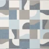 Thibaut Modern Resource 3 Colored Blocks Wallpaper - Blue
