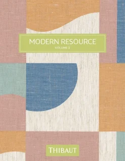 Thibaut Modern Resource 3 Equinox Wallpaper - Blue & White