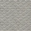 Thibaut Pavilion Maris Wallpaper - Black
