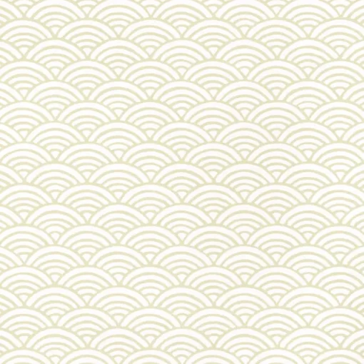 Thibaut Pavilion Maris Wallpaper - Beige