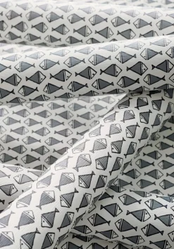 Thibaut Pavilion Pisces Wallpaper - Black & White