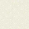 Thibaut Sojourn French Lattice Wallpaper - Cream