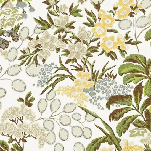 Thibaut Sojourn Meadow Wallpaper - Green