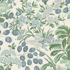 Thibaut Sojourn Meadow Wallpaper - Lavender & Blue