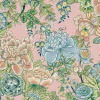 Thibaut Sojourn Peony Garden Wallpaper - Blush