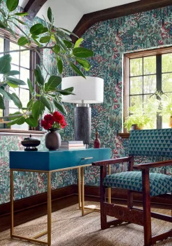 Thibaut Vista Alpine Wallpaper - Mineral