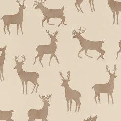 Thibaut Vista Bucks Wallpaper - Camel