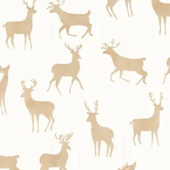 Thibaut Vista Bucks Wallpaper - Birch