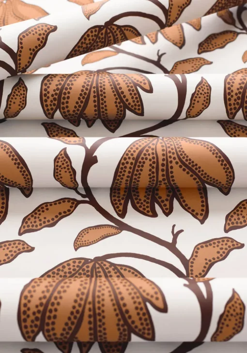 Thibaut Vista Desert Flower Wallpaper - Ochre