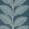 Thibaut Vista Lacinato Wallpaper - Mineral