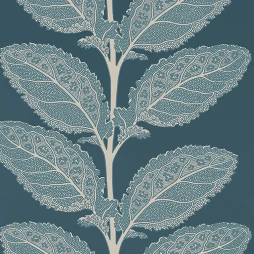 Thibaut Vista Lacinato Wallpaper - Mineral