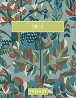 Thibaut Vista Lacinato Wallpaper - Birch