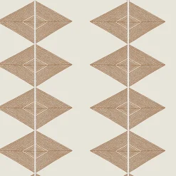 Thibaut Vista Reflection Wallpaper - Ochre