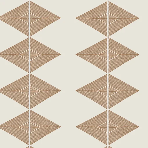 Thibaut Vista Reflection Wallpaper - Ochre